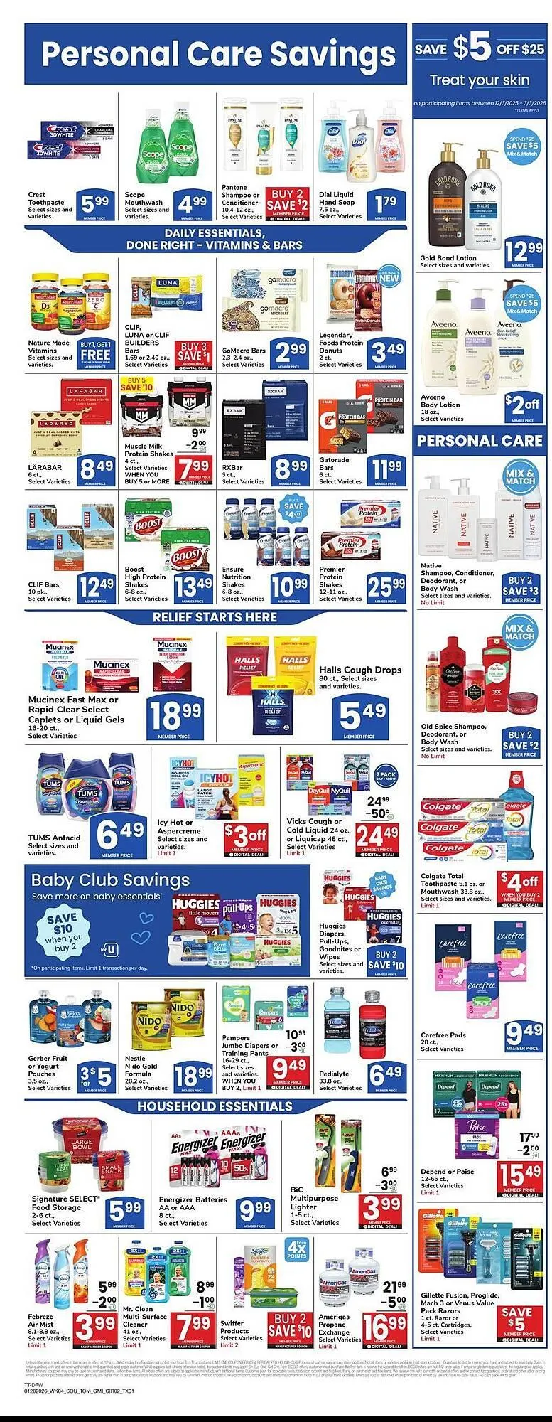 Weekly ad Tom Thumb weekly ad from January 28 to February 3 2026 - Page 7