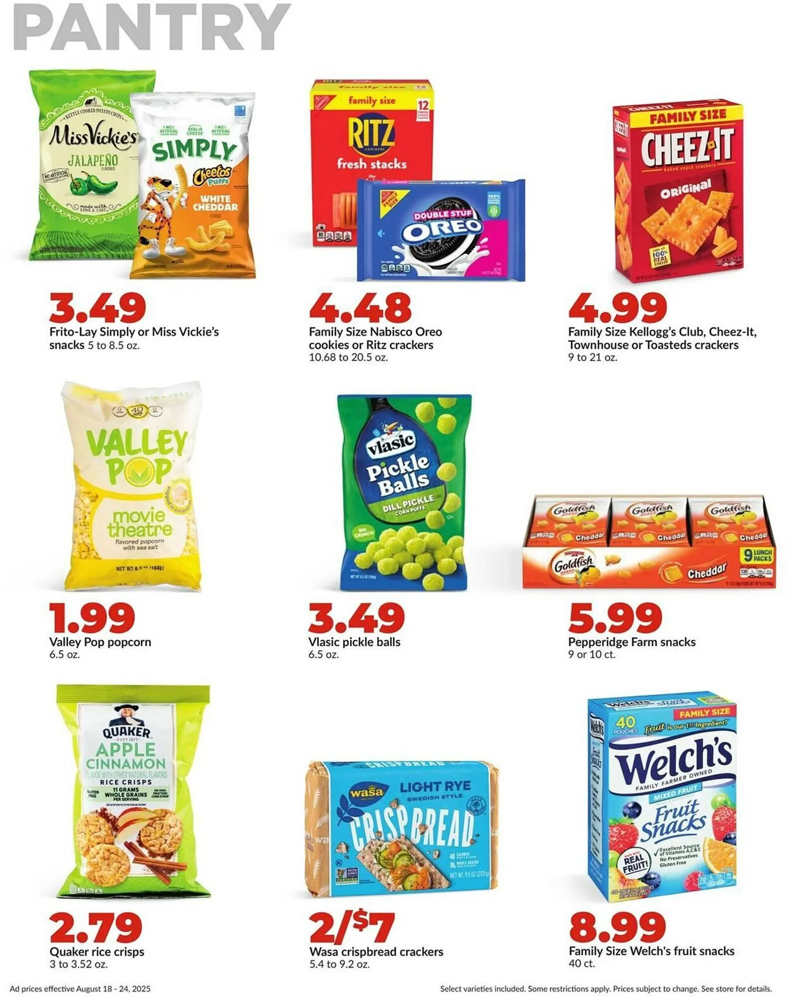 Weekly ad Hy-Vee Weekly Ad from August 18 to August 24 2025 - Page 20