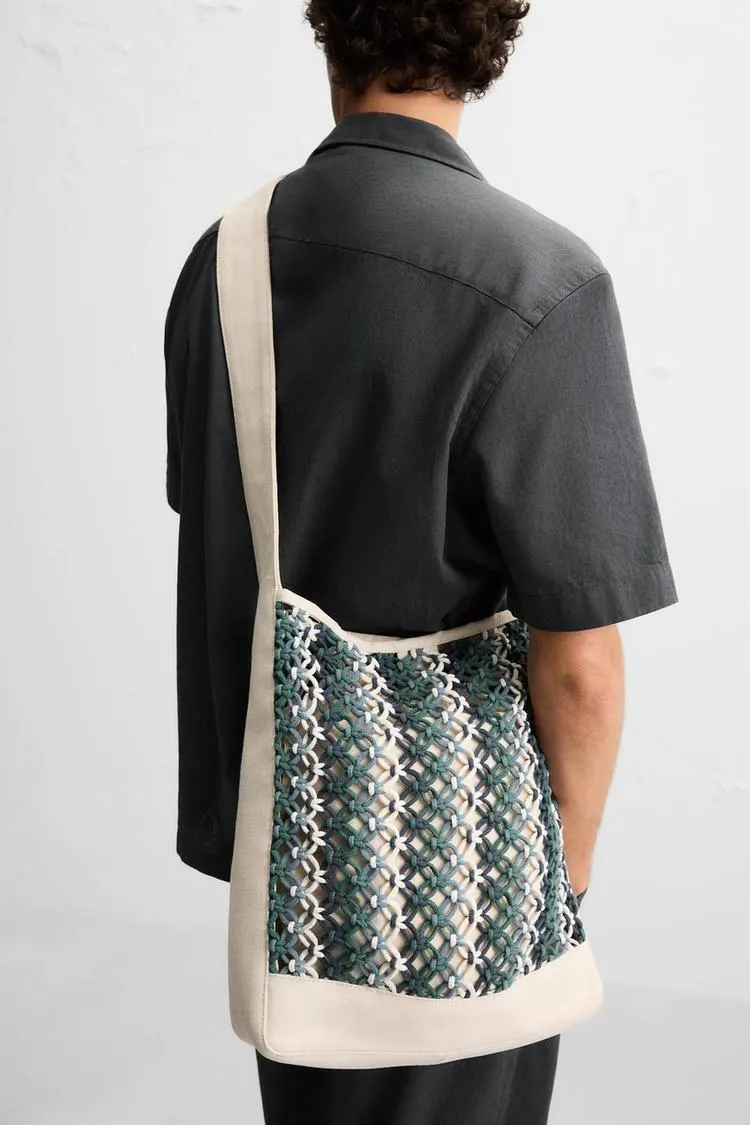 MACRAMÉ SHOULDER BAG
