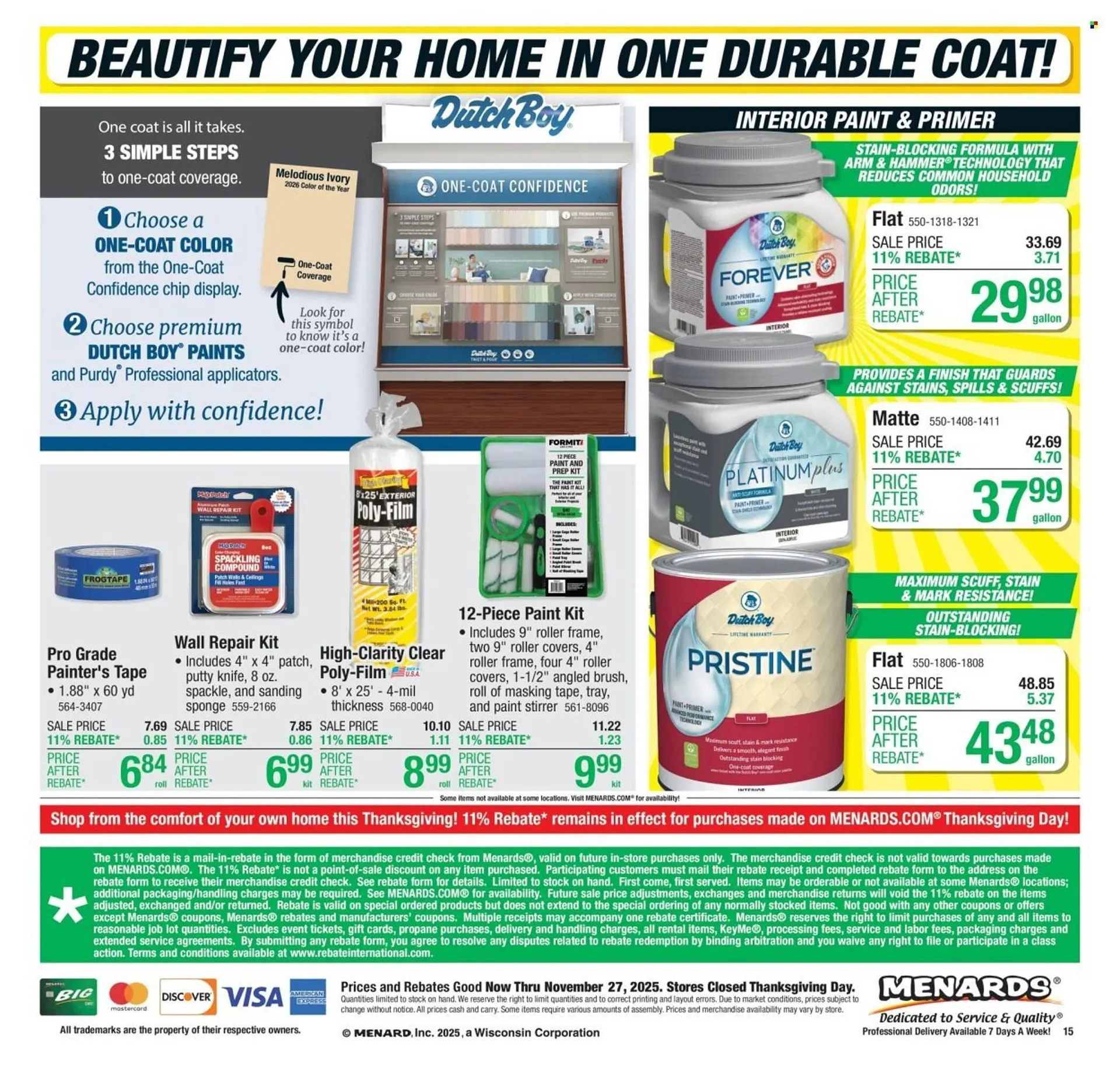 Weekly ad Menards weekly ad from November 13 to November 27 2025 - Page 20