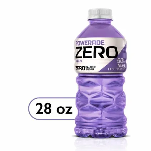POWERADE® Grape Zero Sugar Sports Drink Bottle