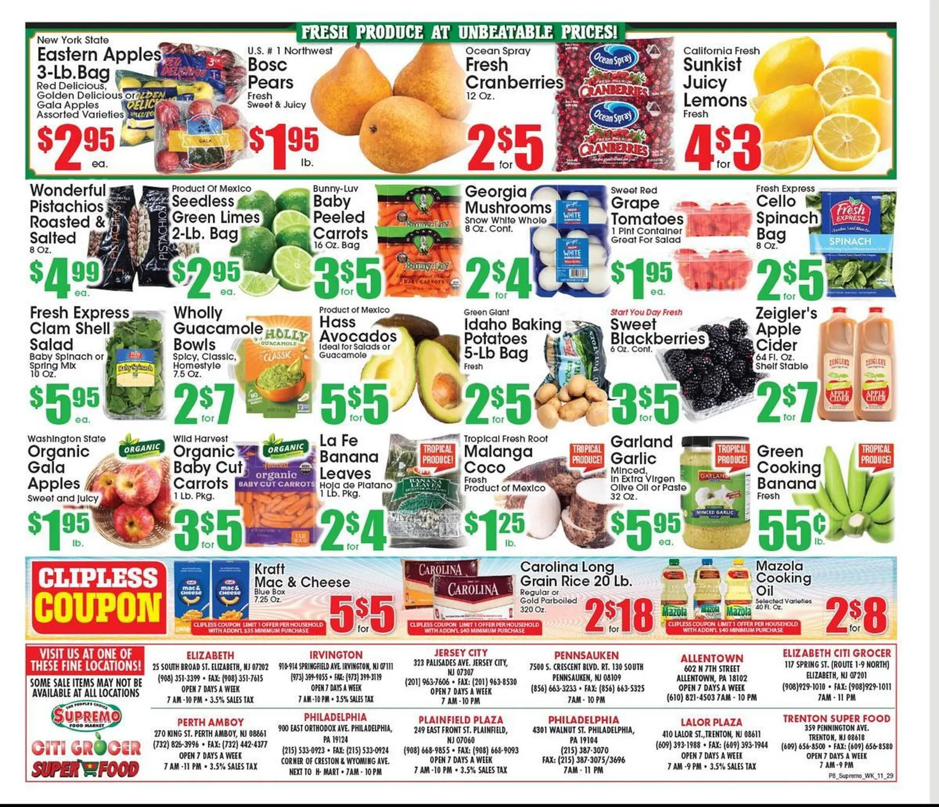 Weekly ad Supremo Foods Inc weekly ad from November 29 to December 5 2025 - Page 8