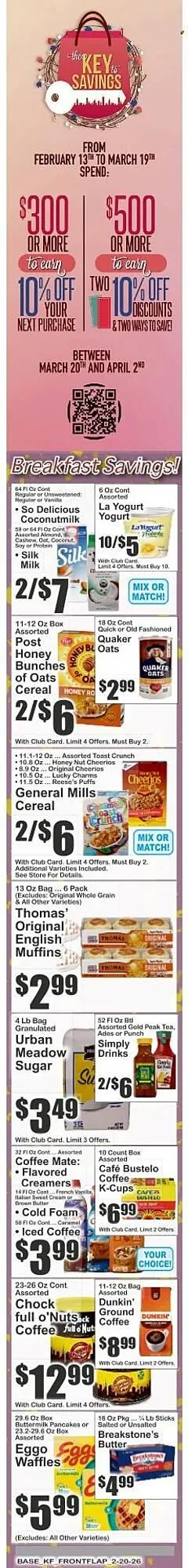 Weekly ad Key Food circular from February 20 to February 26 2026 - Page 2