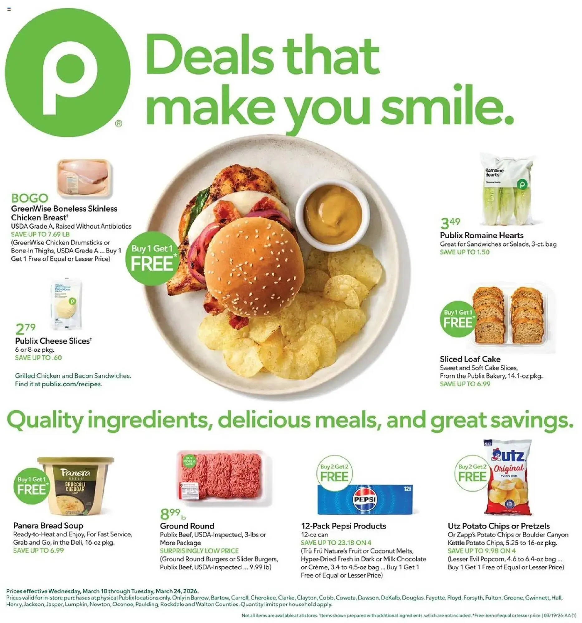 Publix weekly ad - 1