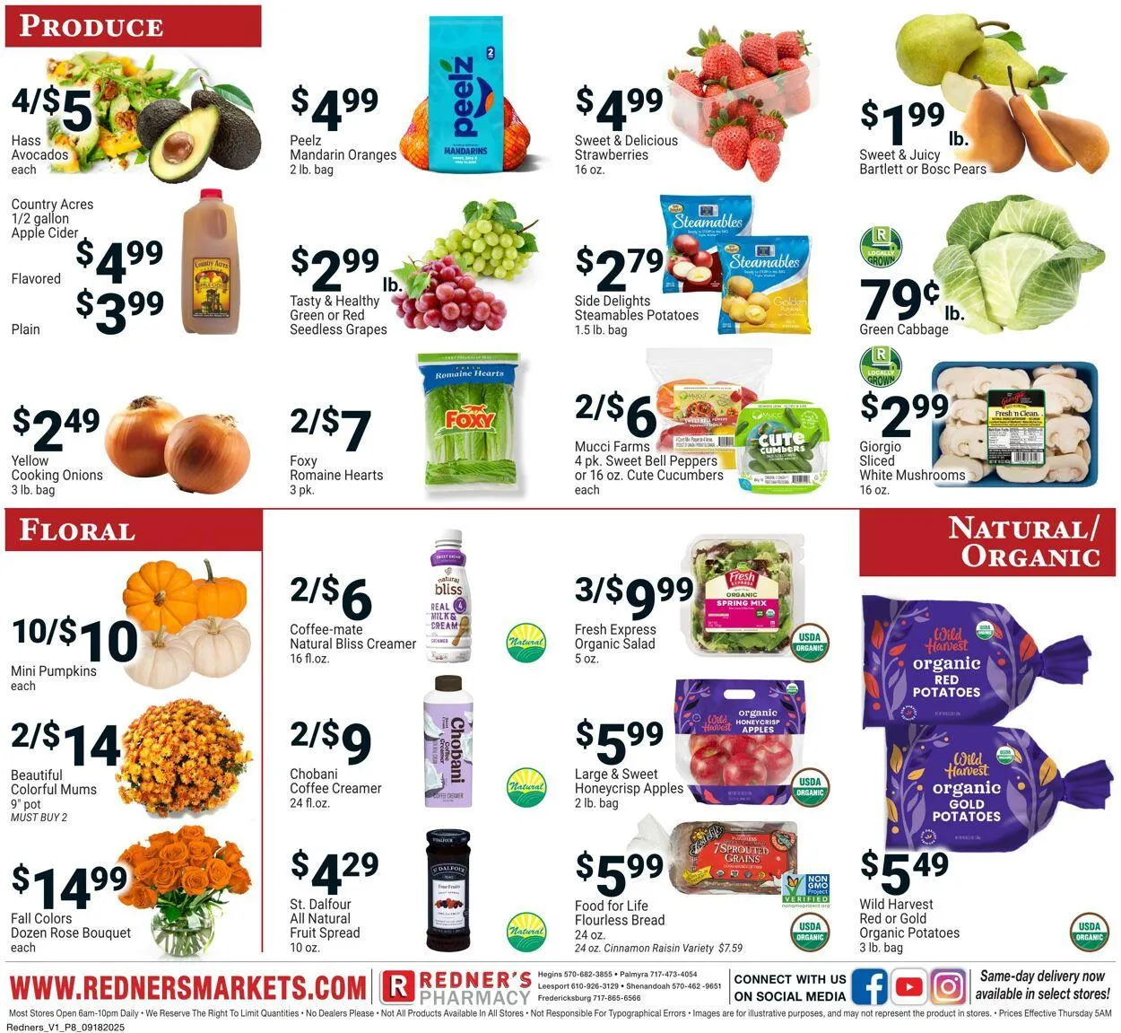 Weekly ad Redner’s Warehouse Market Current weekly ad from September 18 to September 24 2025 - Page 8