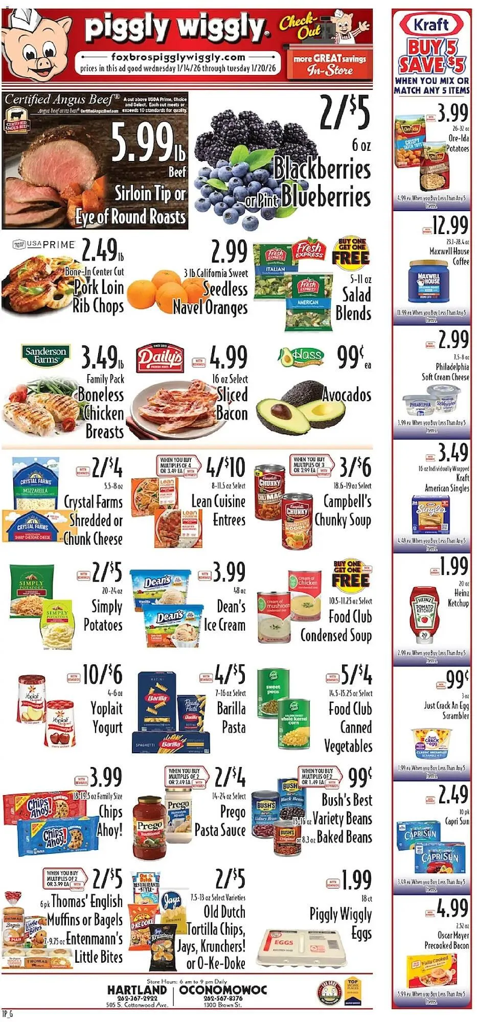 Weekly ad Piggly Wiggly weekly ad from January 14 to January 20 2026 - Page 2