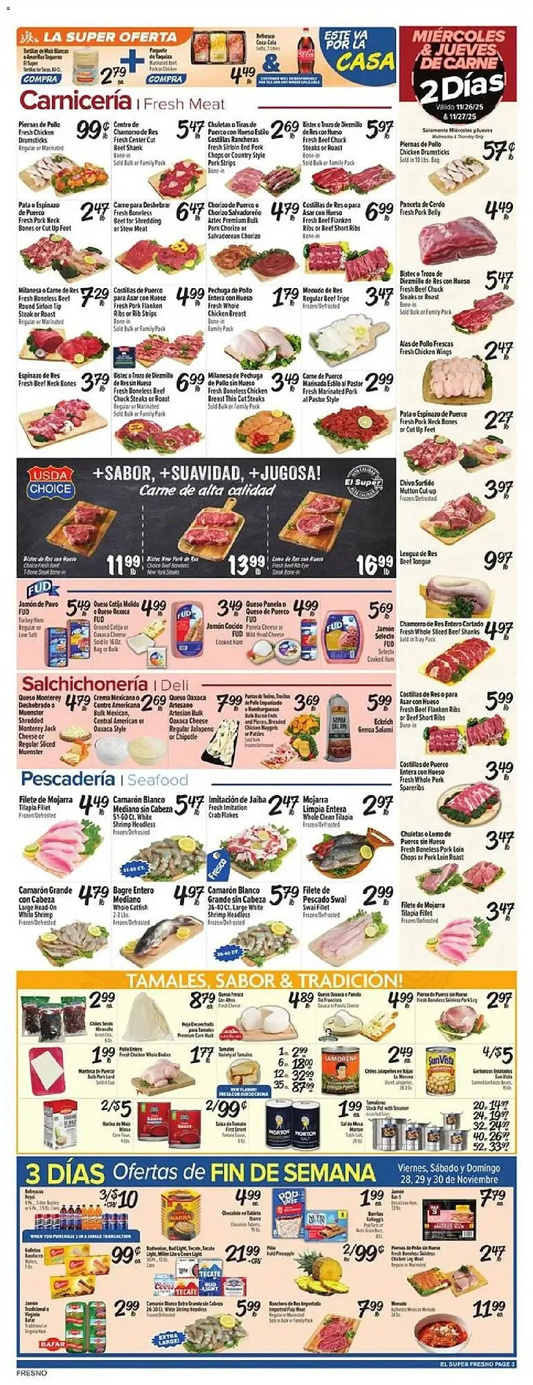 Weekly ad El Super weekly ad from November 26 to December 3 2025 - Page 3