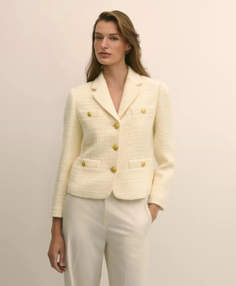 Boucle Notch-Lapel Jacket