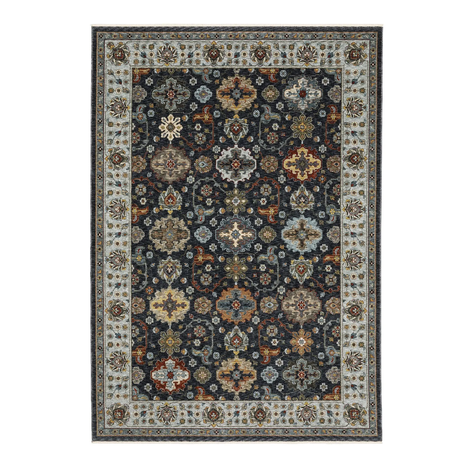Alexandria Traditional Polyester Rug, 9' x 12'