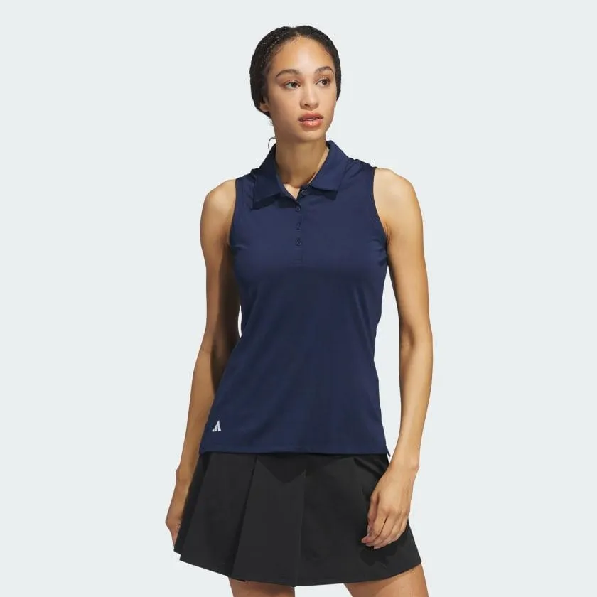 Ultimate365 Solid Sleeveless Polo Shirt