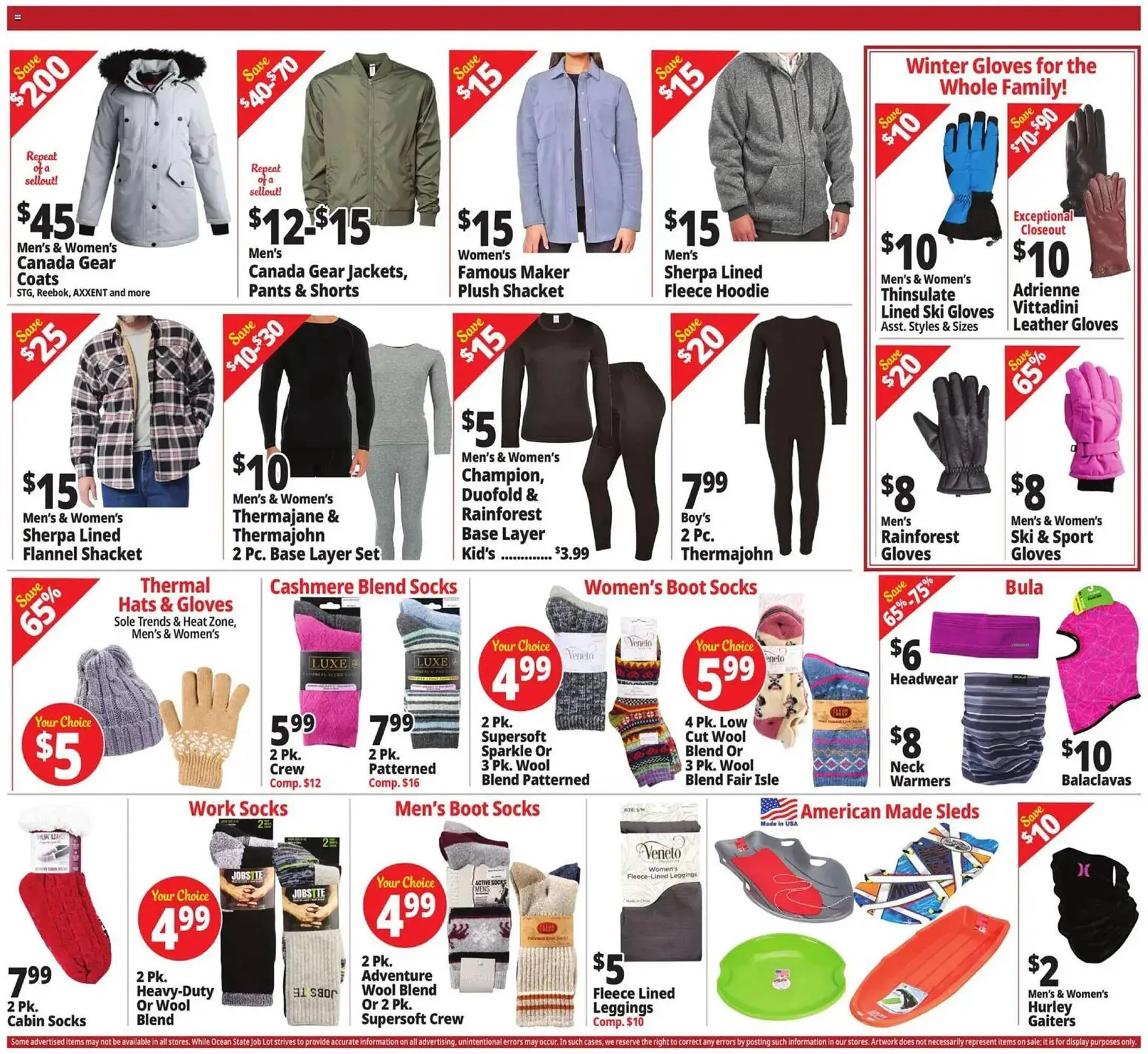 Weekly promotion Ocean State Job Lot flyer spanning from December 11 to December 18 2025 - Page 7 for Catalogue 365