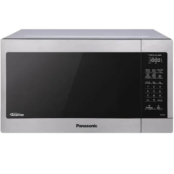 1.6 cu. ft. Countertop Microwave in Stainless Steel with Inverter Technology and Genius Sensor Cooking