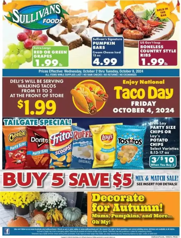 Weekly ad Exclusive deals and bargains from October 2 to October 8 2024 - Page 1