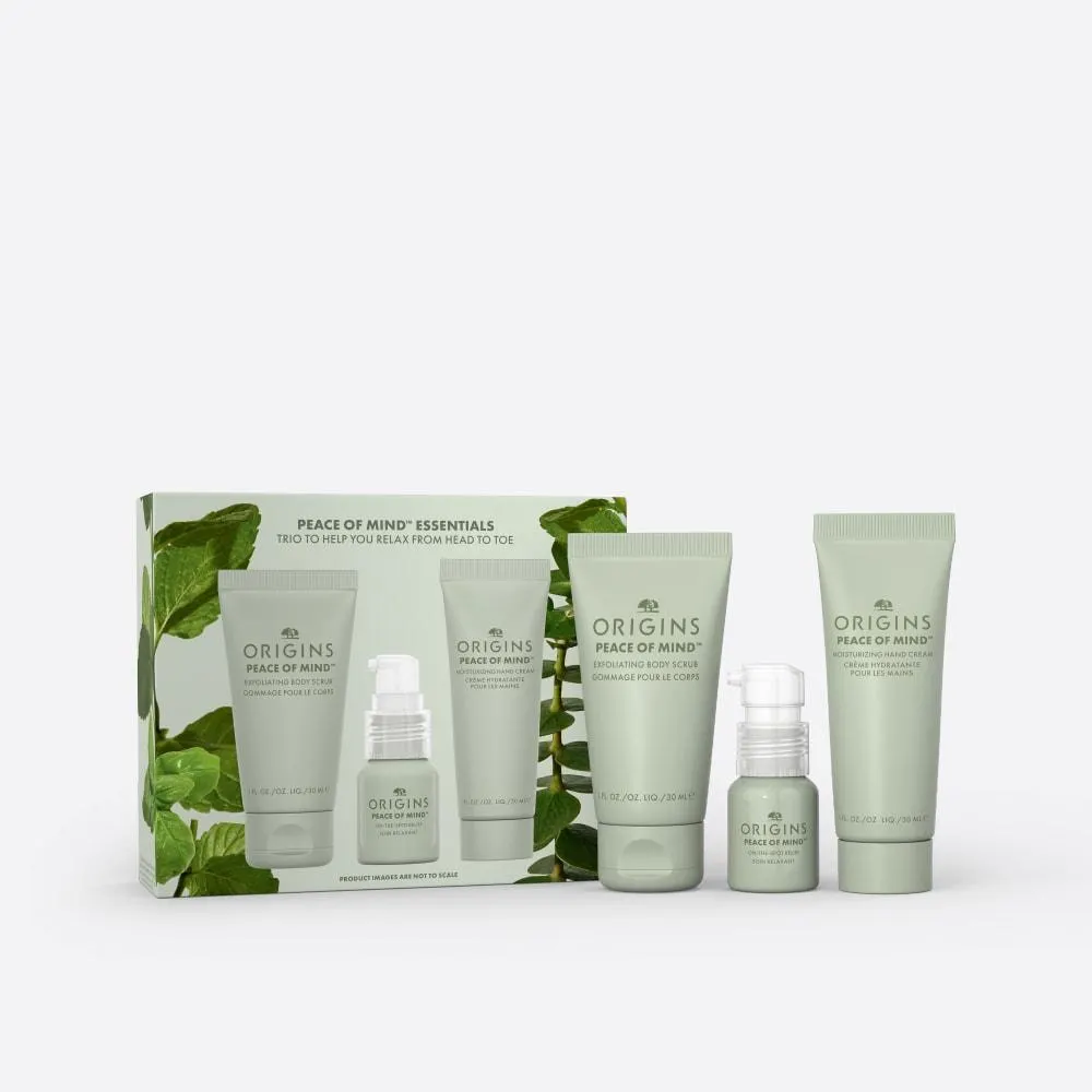 Peace of Mind™ Essentials A Trio to Help You Relax from Head to Toe