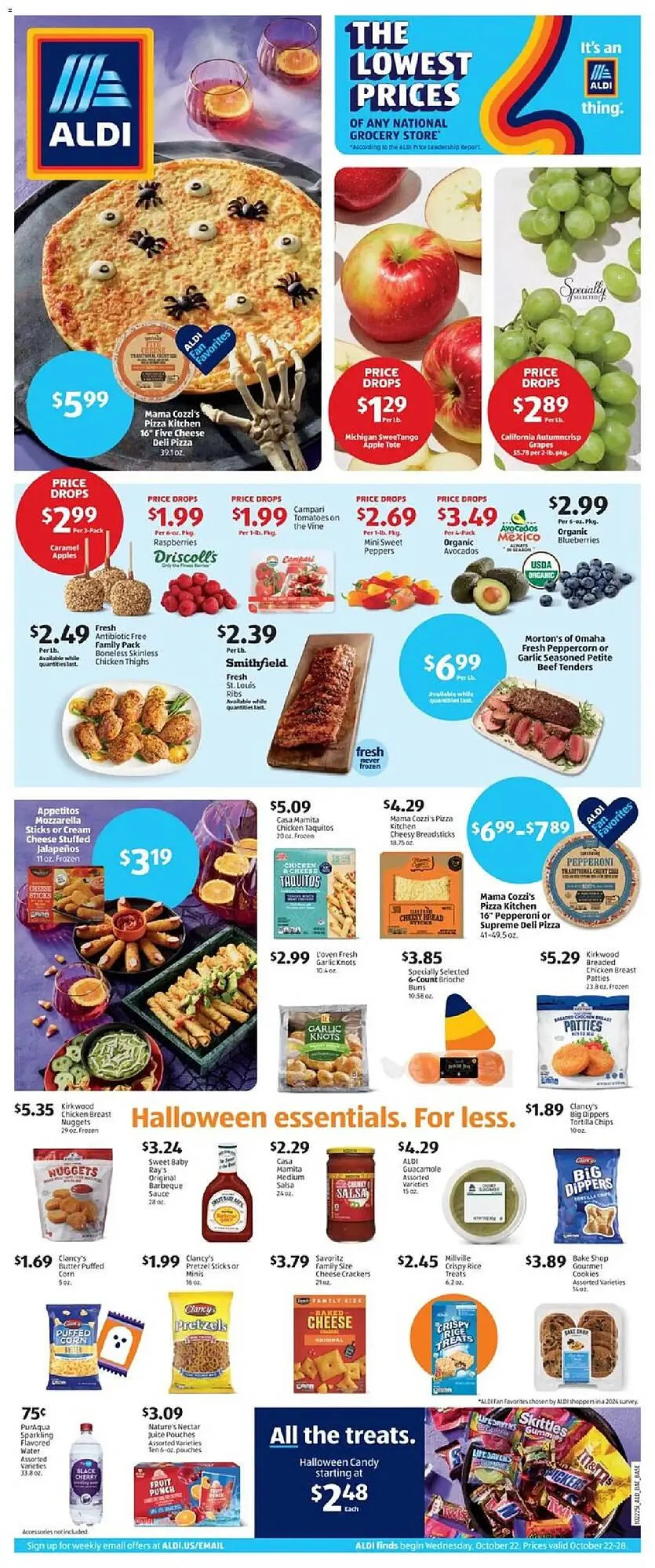 Weekly ad Aldi weekly ad from October 22 to October 28 2025 - Page 1