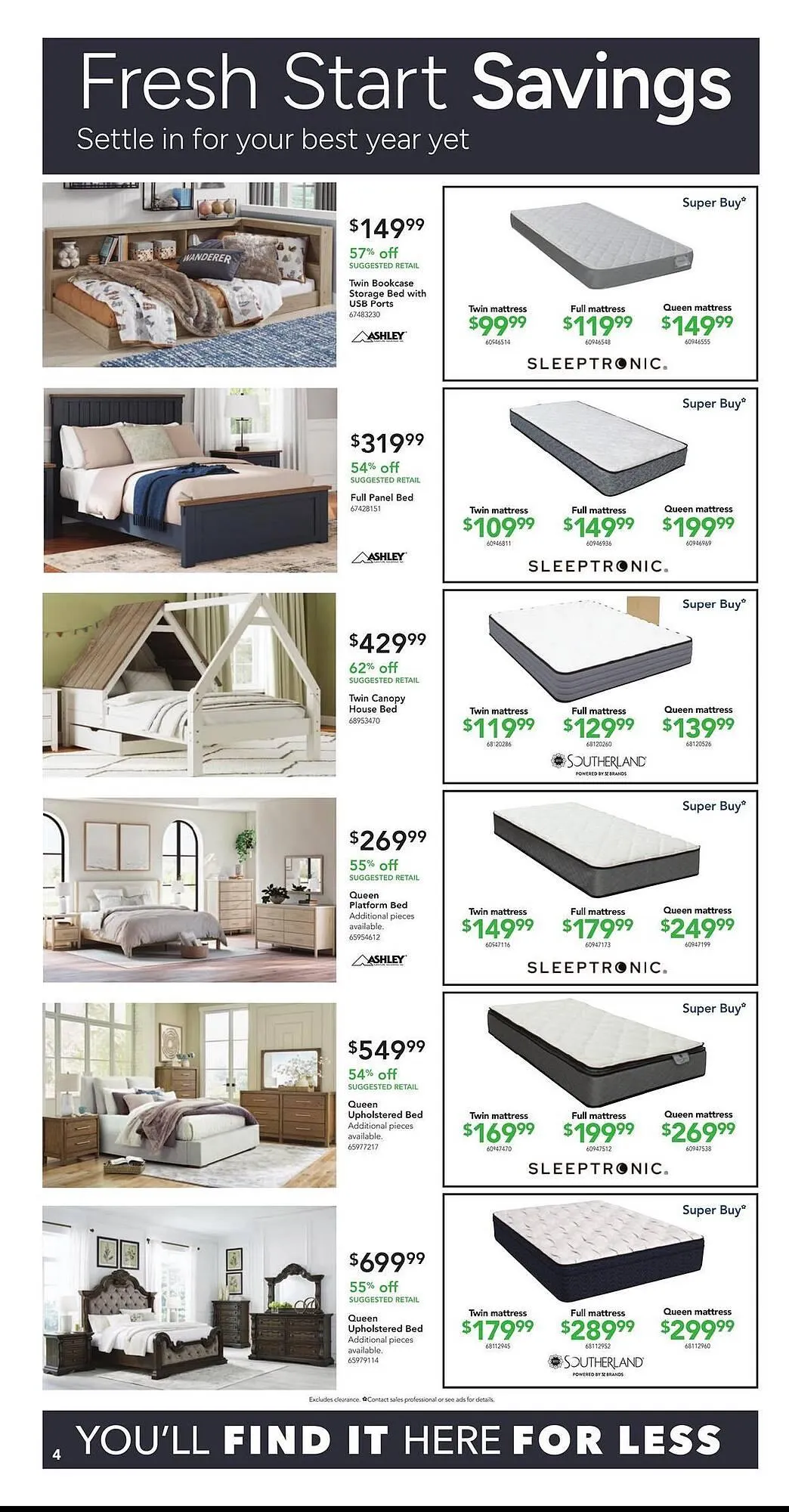 Weekly ad Nebraska Furniture Mart weekly ad from December 31 to January 6 2026 - Page 4