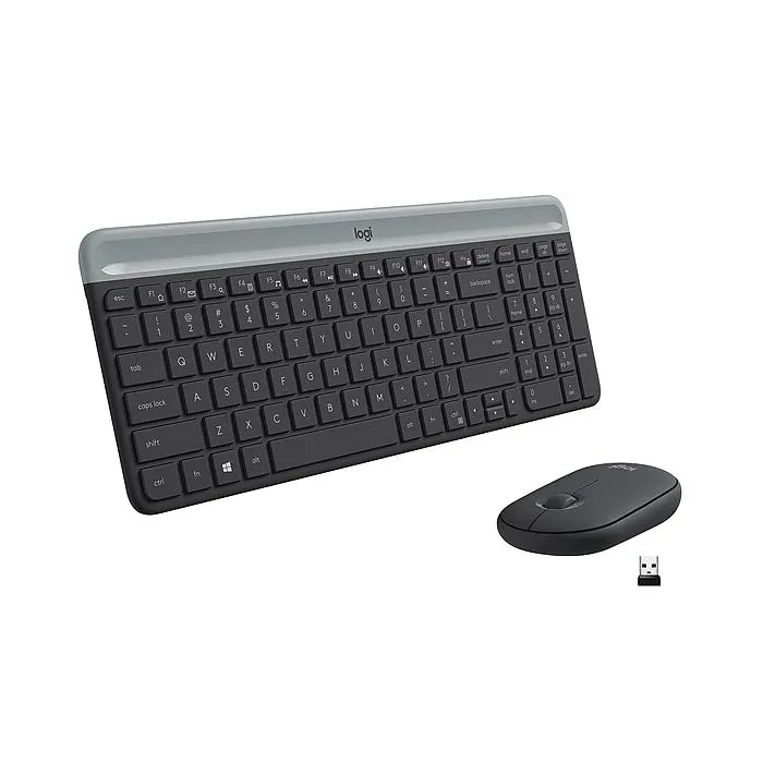 Logitech MK470 Slim Wireless Keyboard and Mouse Combo,