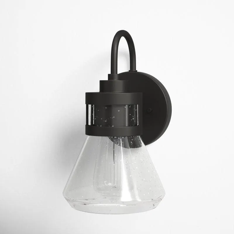 Naomi Single Light Bell Outdoor Steel Wall Light