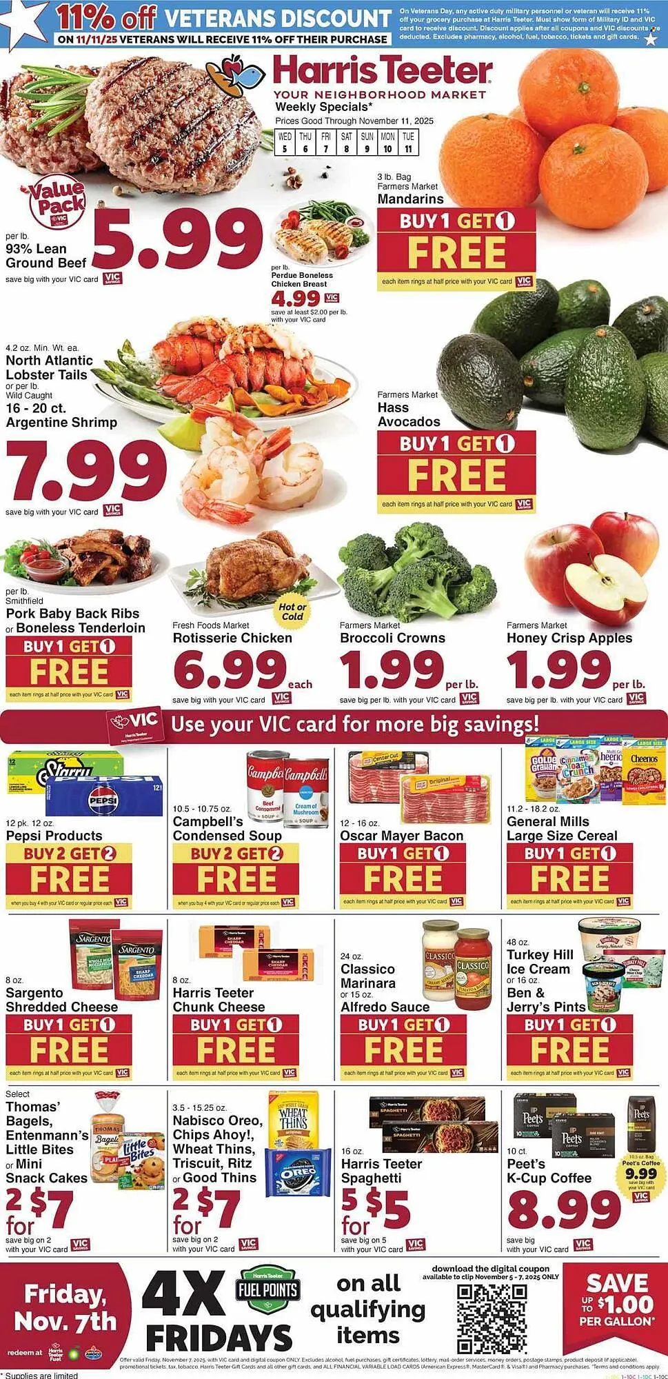 Weekly ad Harris Teeter weekly ad from November 5 to November 11 2025 - Page 1