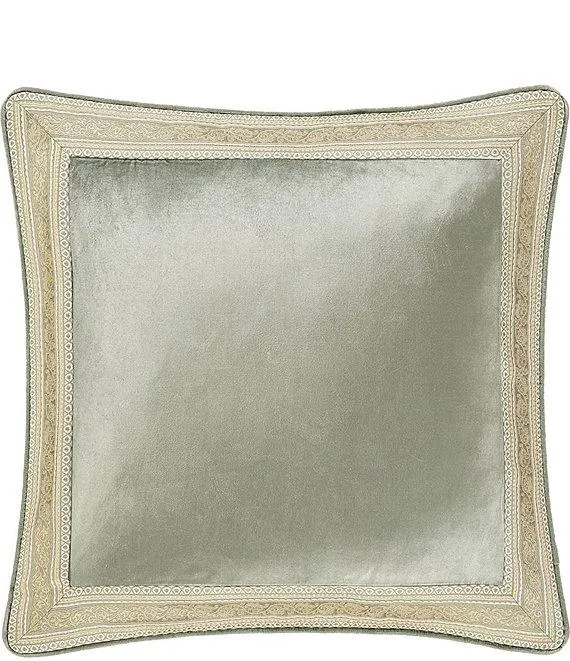 Meredith Woven Medallion Border Design Reversible Euro Sham