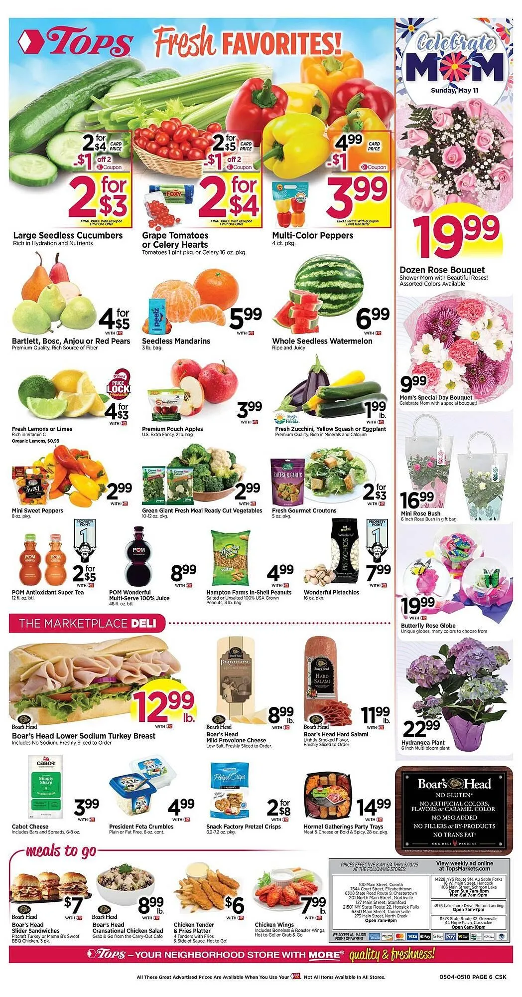 Weekly ad Tops Weekly Ad from May 7 to May 13 2025 - Page 6