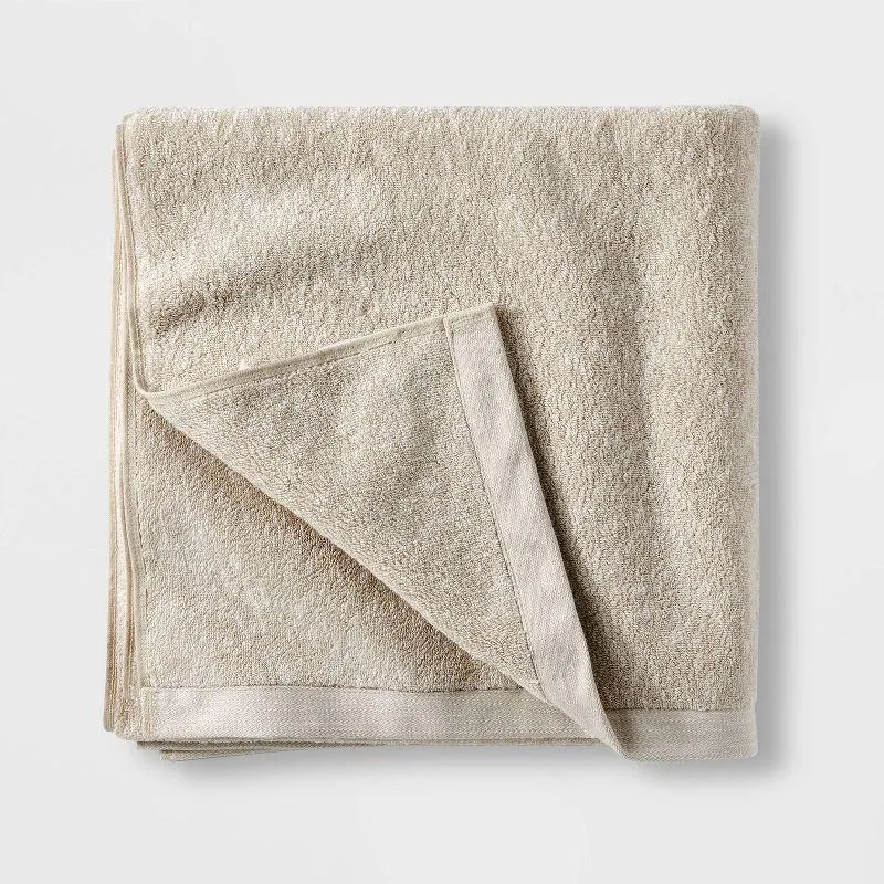 Slub Accent Organic Bath Towel - Casaluna™