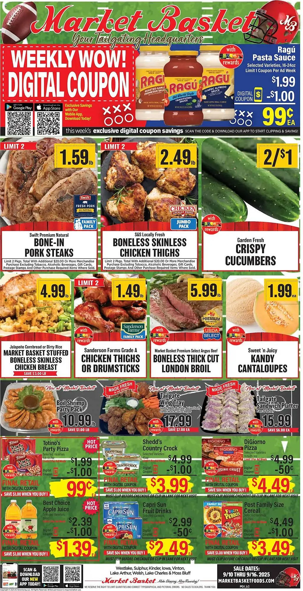 Weekly ad Market Basket weekly ad from September 10 to September 17 2025 - Page 1
