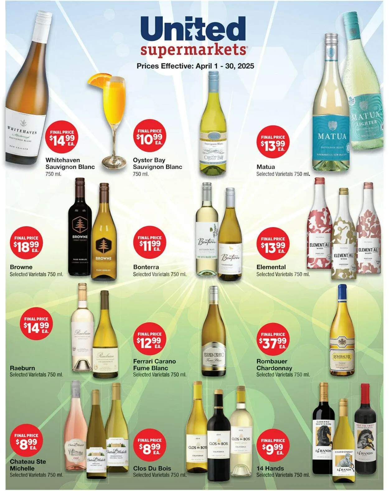 Weekly ad United Supermarkets Current weekly ad from April 1 to April 30 2025 - Page 1