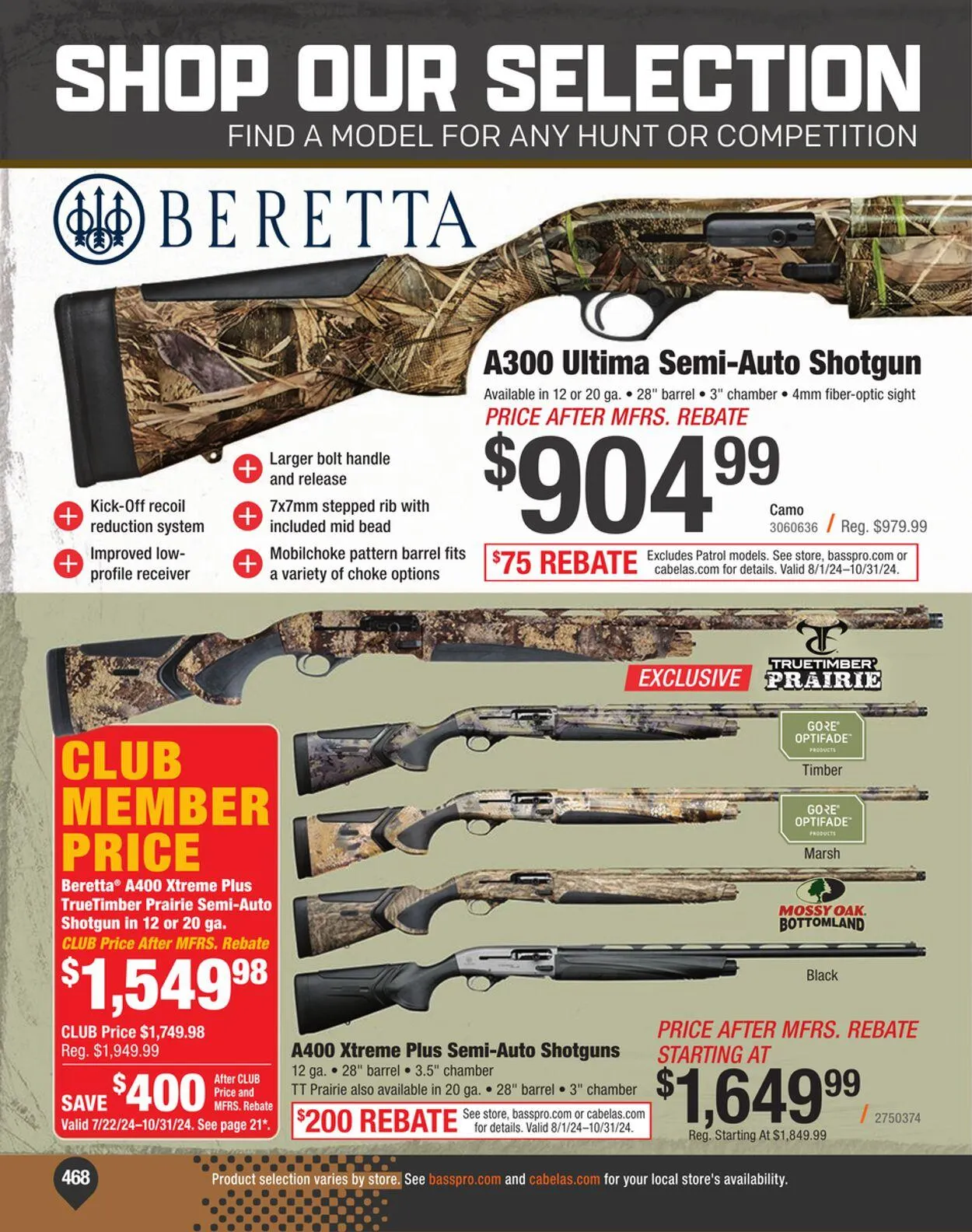 Weekly ad Bass Pro Current weekly ad from September 4 to September 18 2024 - Page 468