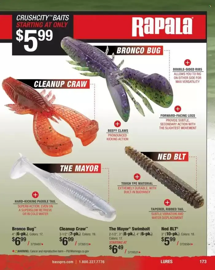 Weekly ad Cabela's Weekly ad from January 31 to February 6 2025 - Page 173