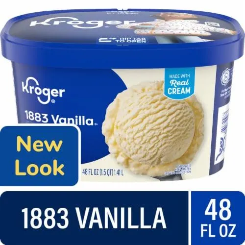 Kroger® 1883 Vanilla Ice Cream Tub