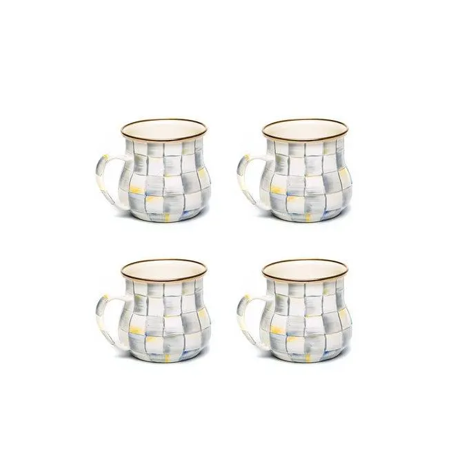 Check Dinnerware, Set of 4