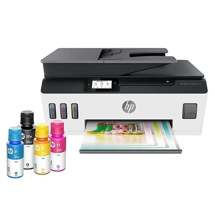 HP Smart Tank Plus 651 Wireless Color All-in-One Ink Tank,