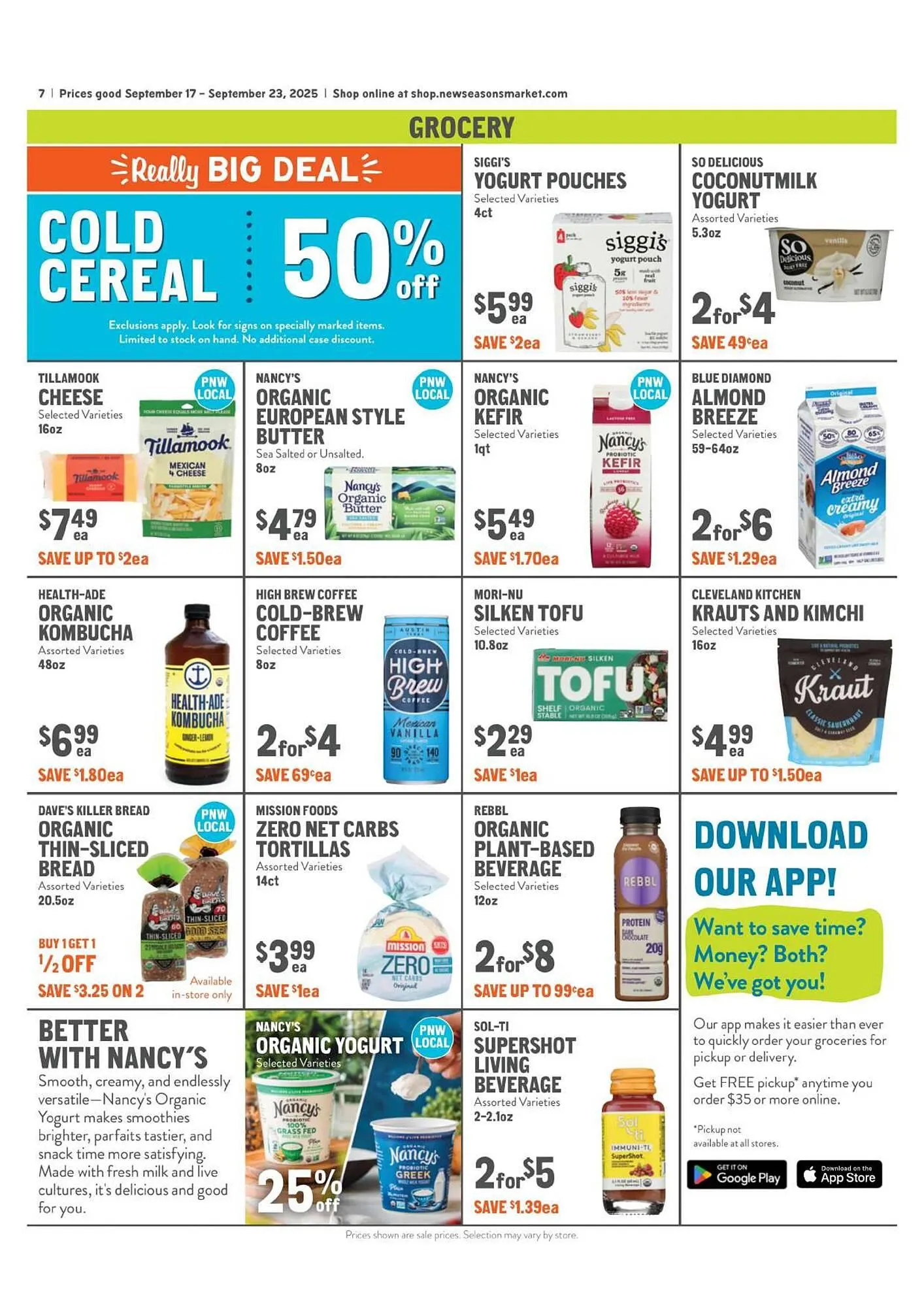 Weekly ad New Seasons Market weekly ad from September 18 to September 18 2025 - Page 1