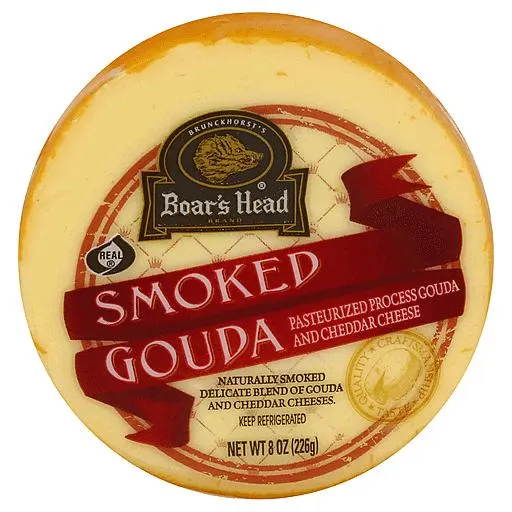 Boar&#039;s Head Smoked Gouda Cheese 8 oz