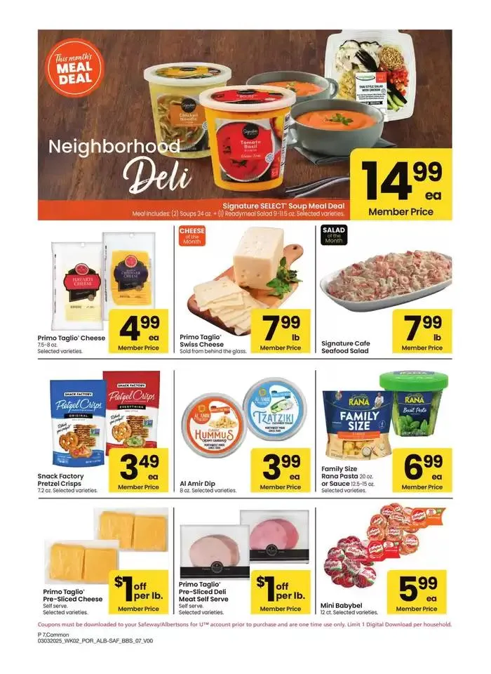 Weekly ad Albertsons - Portland - BBS from March 3 to March 30 2025 - Page 7