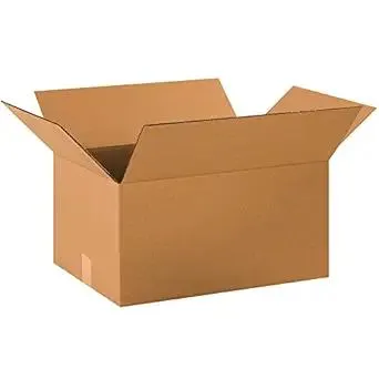 BOX USA 20 x 14 x 10 Corrugated Cardboard Boxes, Medium 20"L x 14"W x 10"H, Pack of 20 | Shipping, Packaging, Moving, Storage Box for Home or Business, Strong Wholesale Bulk Boxes