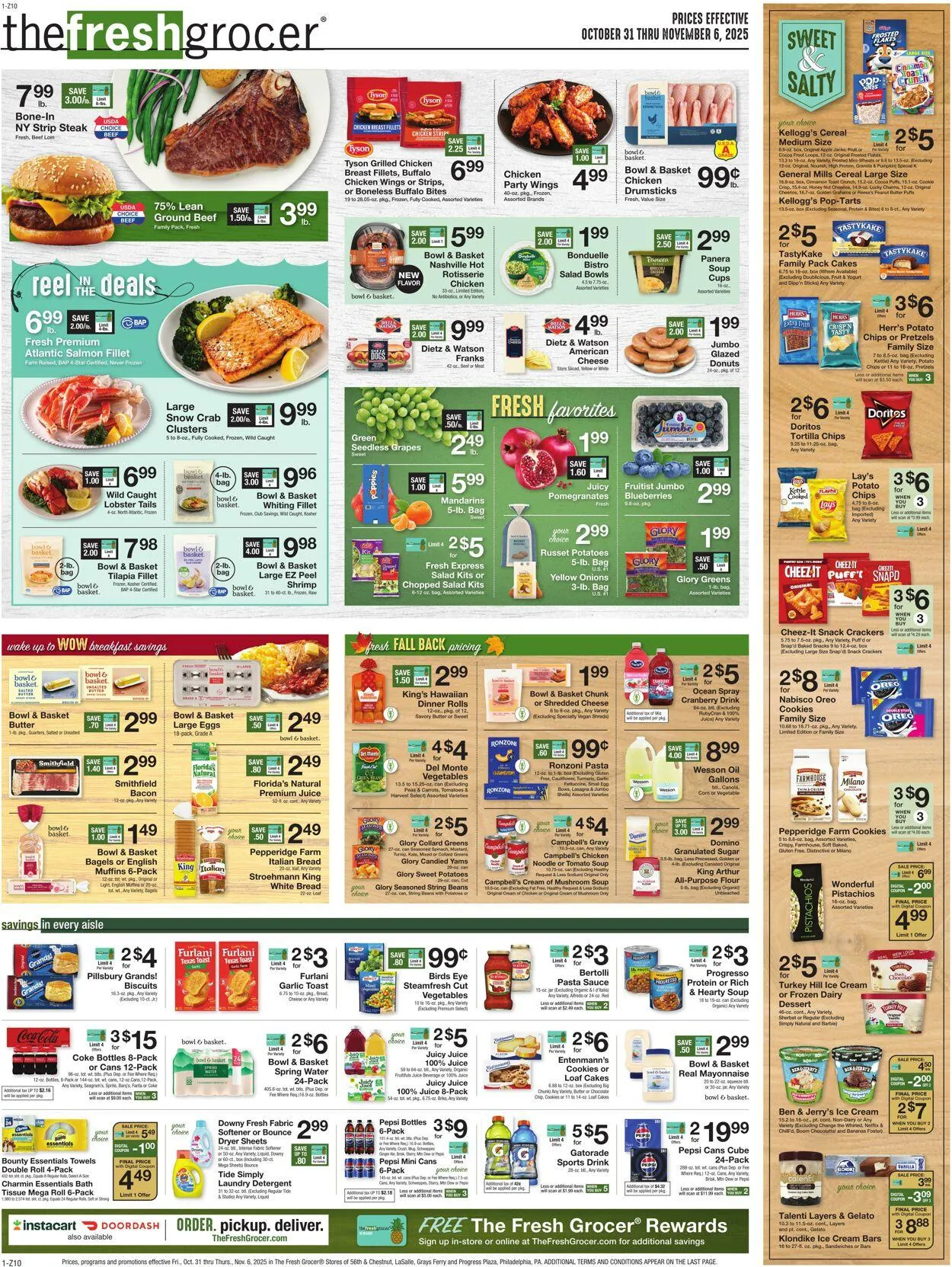 Weekly ad Gerrity's Supermarkets Current weekly ad from October 30 to November 6 2025 - Page 1