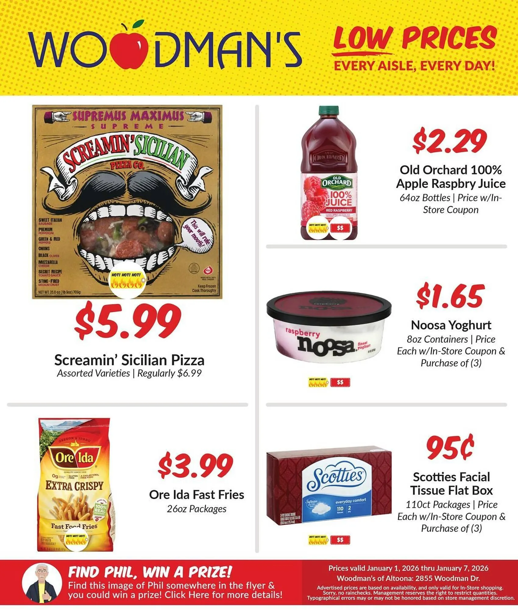 Weekly ad Woodman's weekly ad from January 1 to January 7 2026 - Page 1