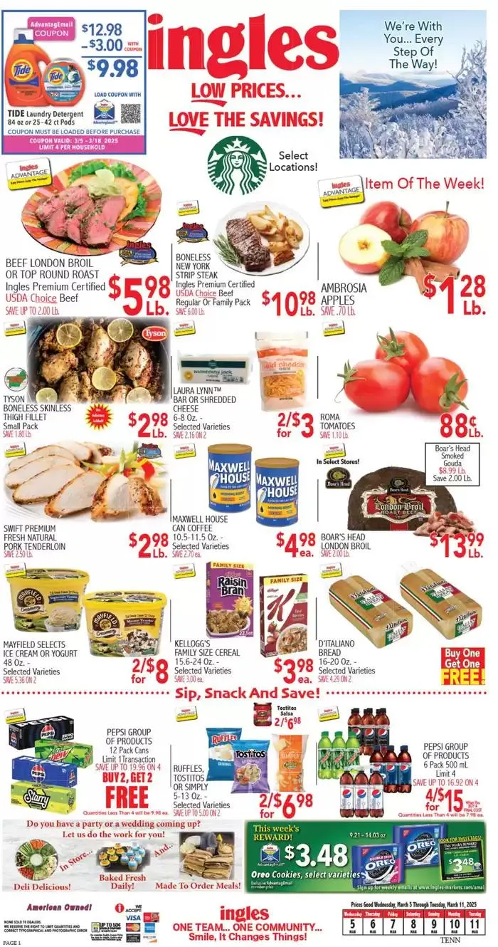 Weekly ad Special offers for you from March 5 to March 11 2025 - Page 1