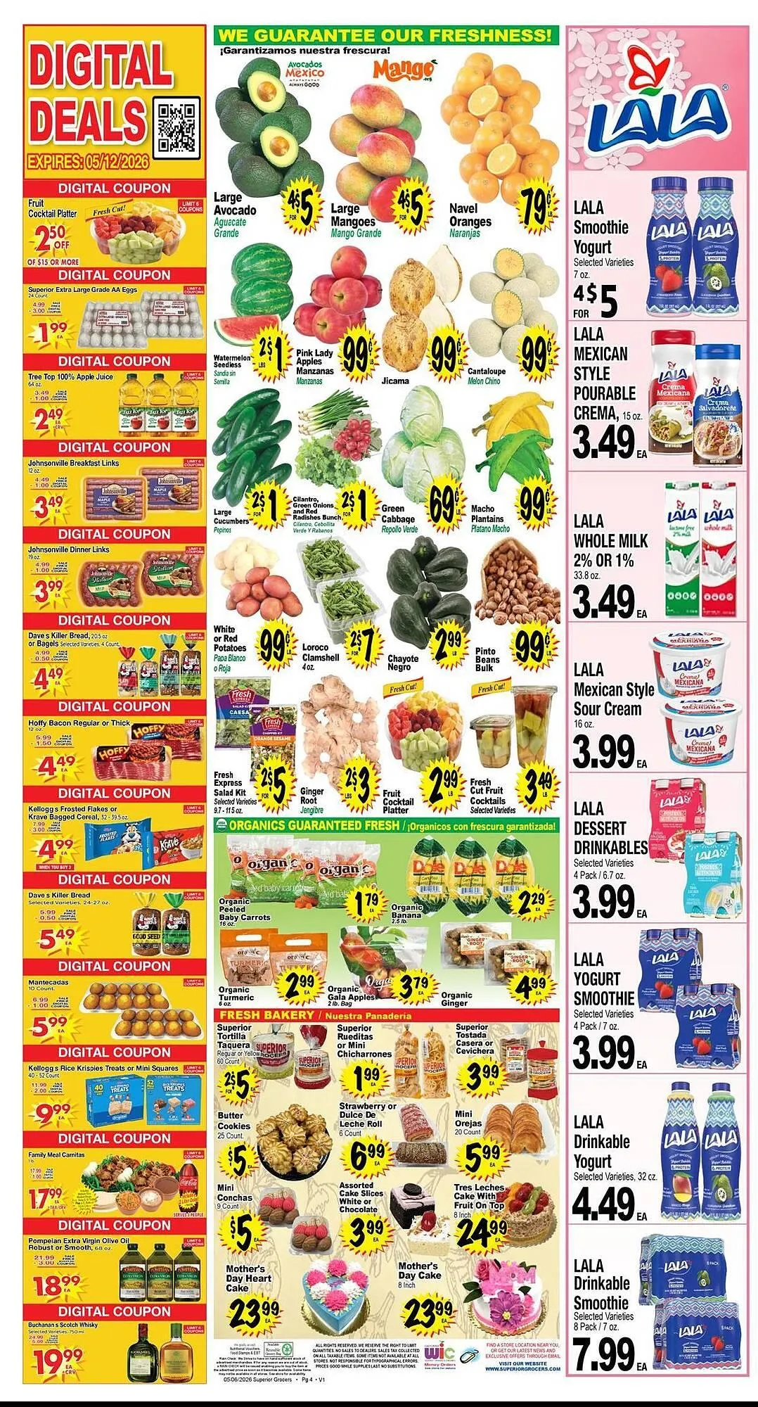 Weekly ad Superior Grocers weekly ad from May 6 to May 12 2026 - Page 4