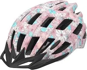 Adult Bike Helmets, Adjustable Mens Womens Bicycle Helmet, Lightweight Road Mountain Cycling Safety Sports Helmets with Detachable Visor