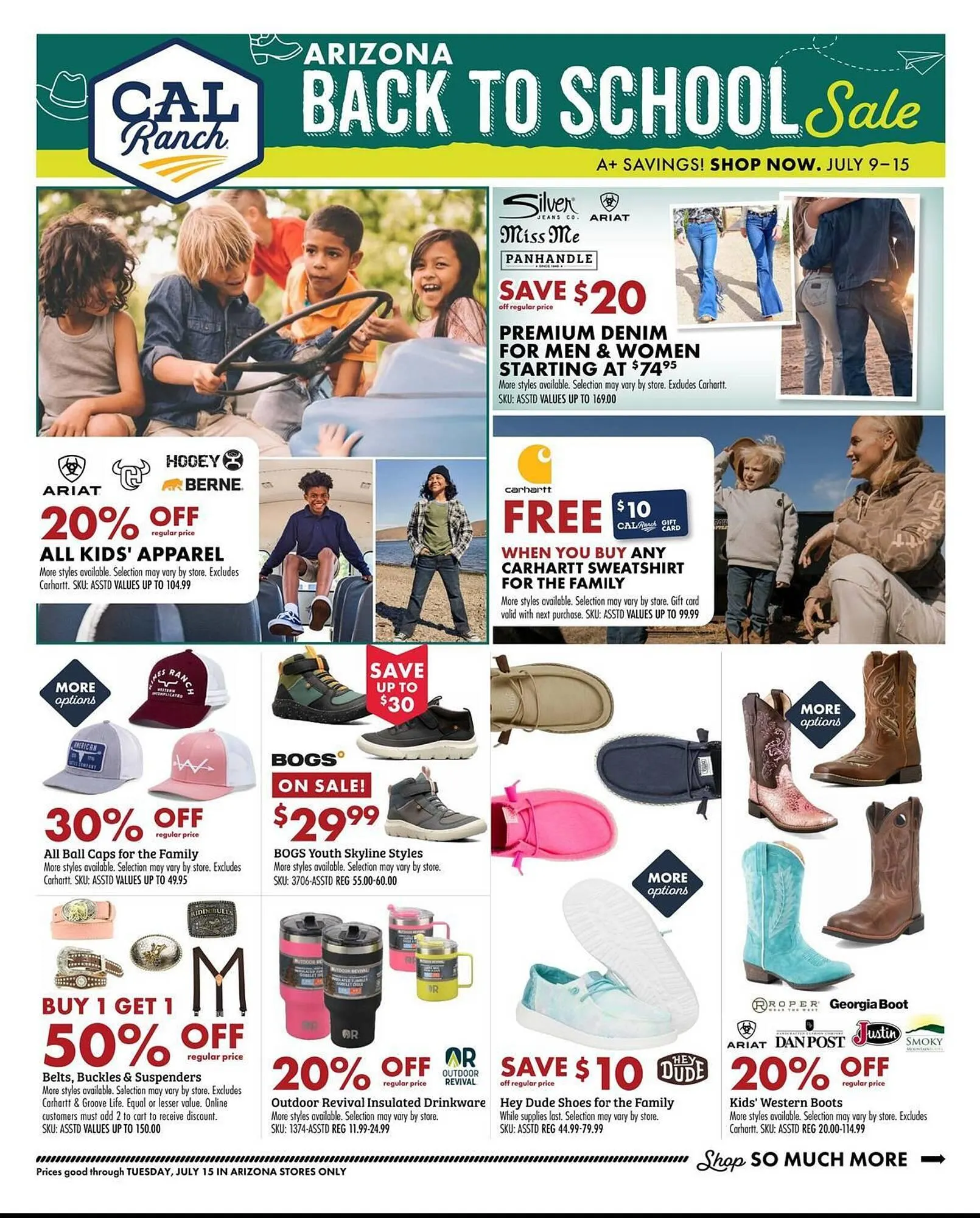 Weekly ad C A L Ranch Stores Weekly Ad from July 9 to July 15 2025 - Page 1