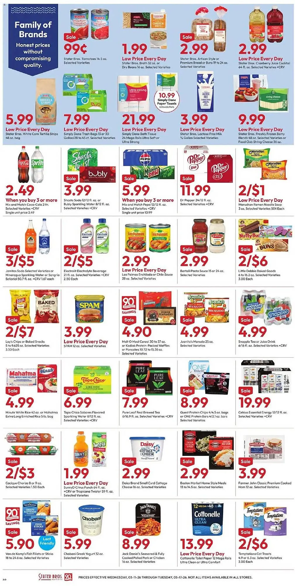 Weekly ad Stater Bros weekly ad from March 11 to March 17 2026 - Page 2