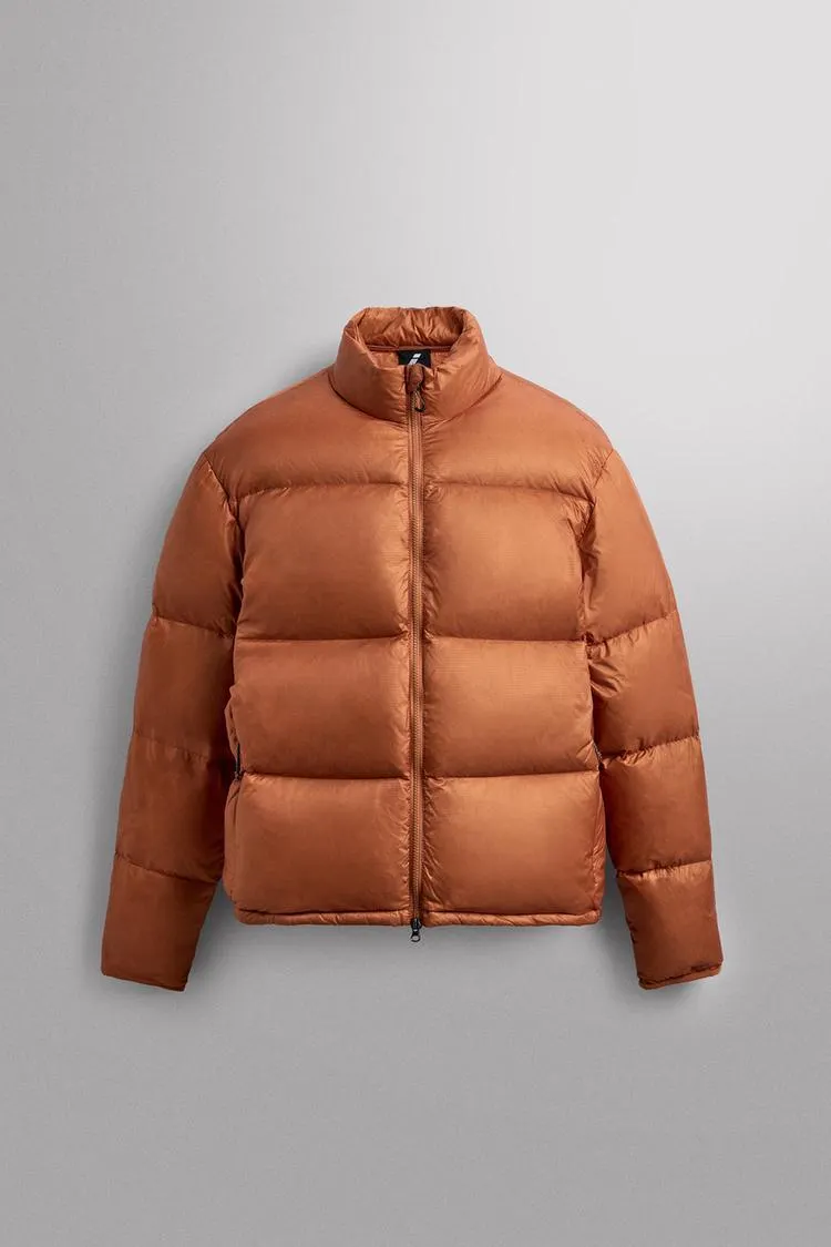 100% FEATHER PUFFER JACKET