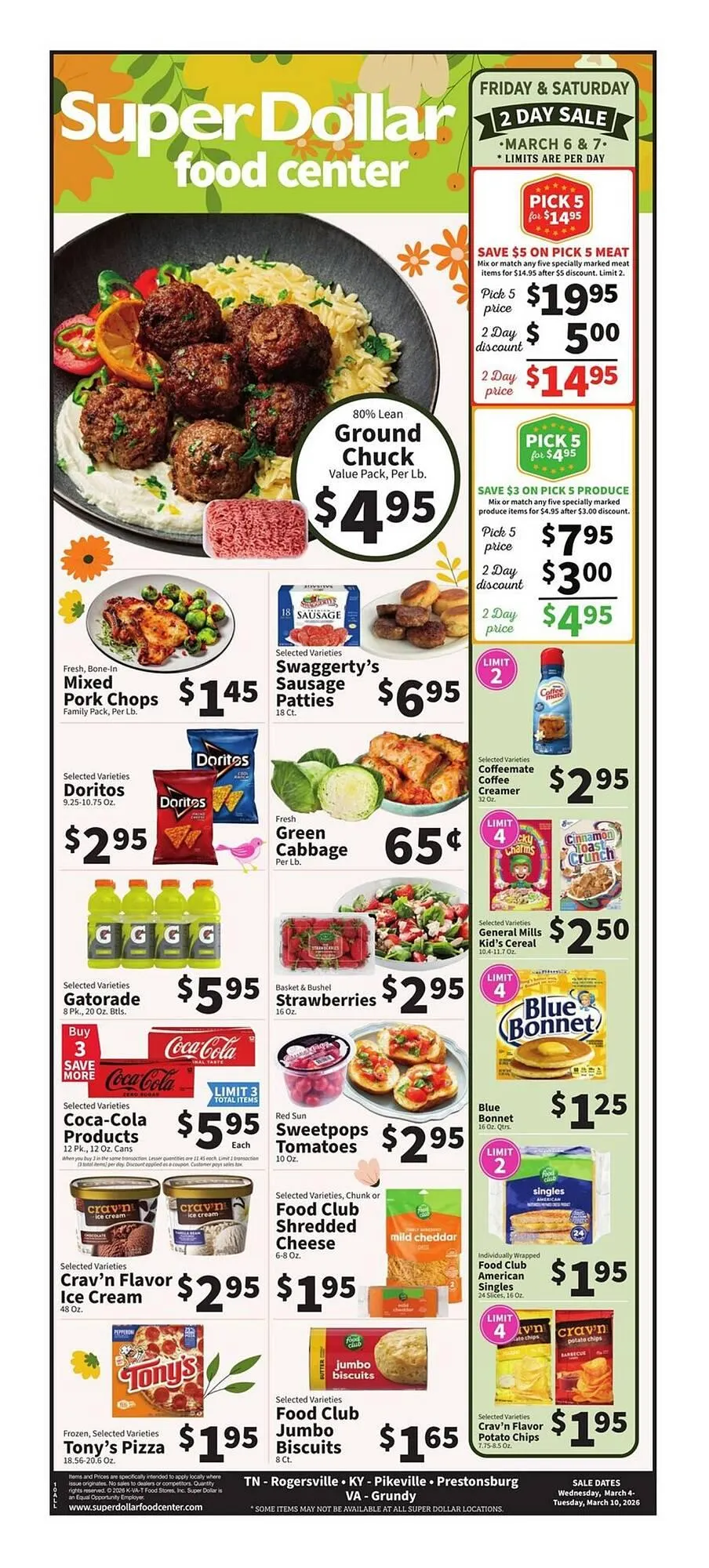 Super Dollar Food Center weekly ad - 1