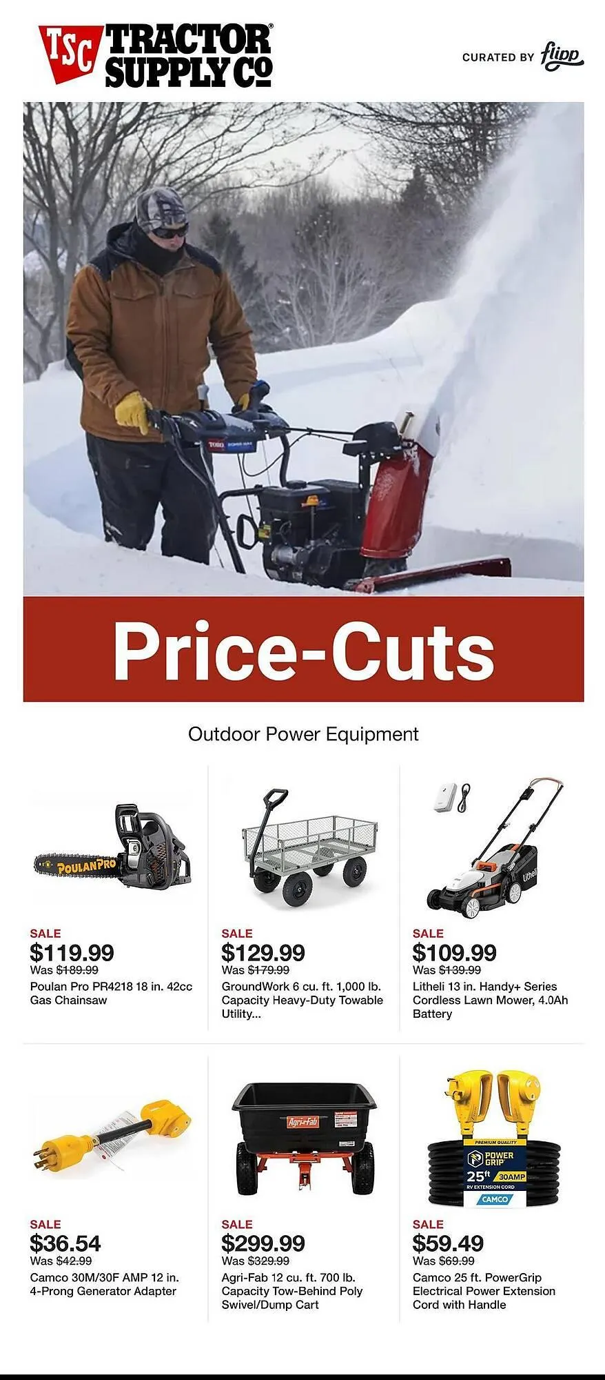 Weekly ad Tractor Supply Company weekly ad from October 14 to October 20 2025 - Page 1