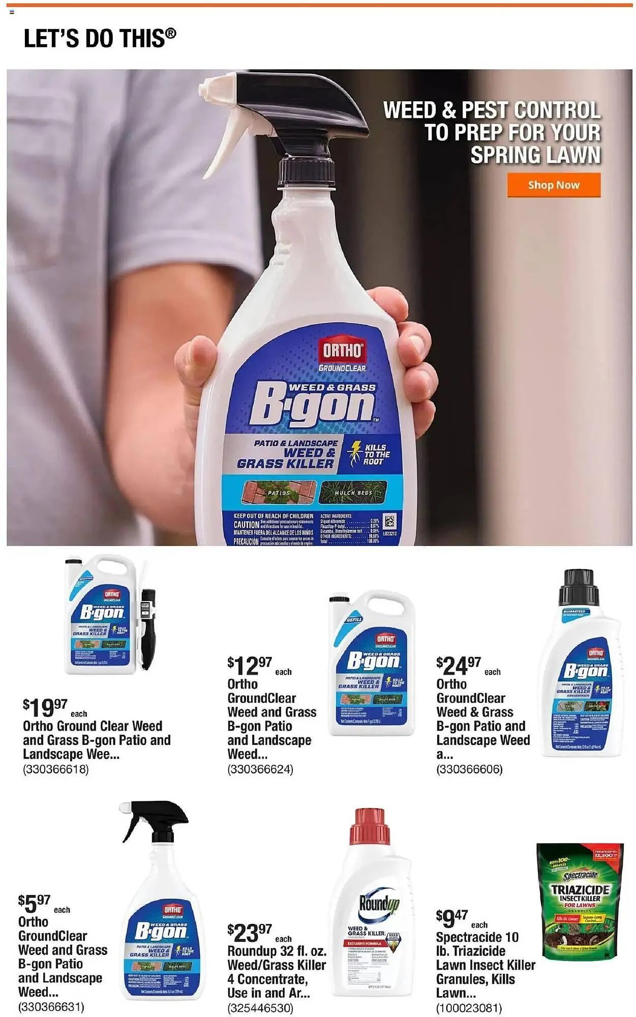 Weekly ad The Home Depot Weekly Ad from March 13 to March 20 2025 - Page 3