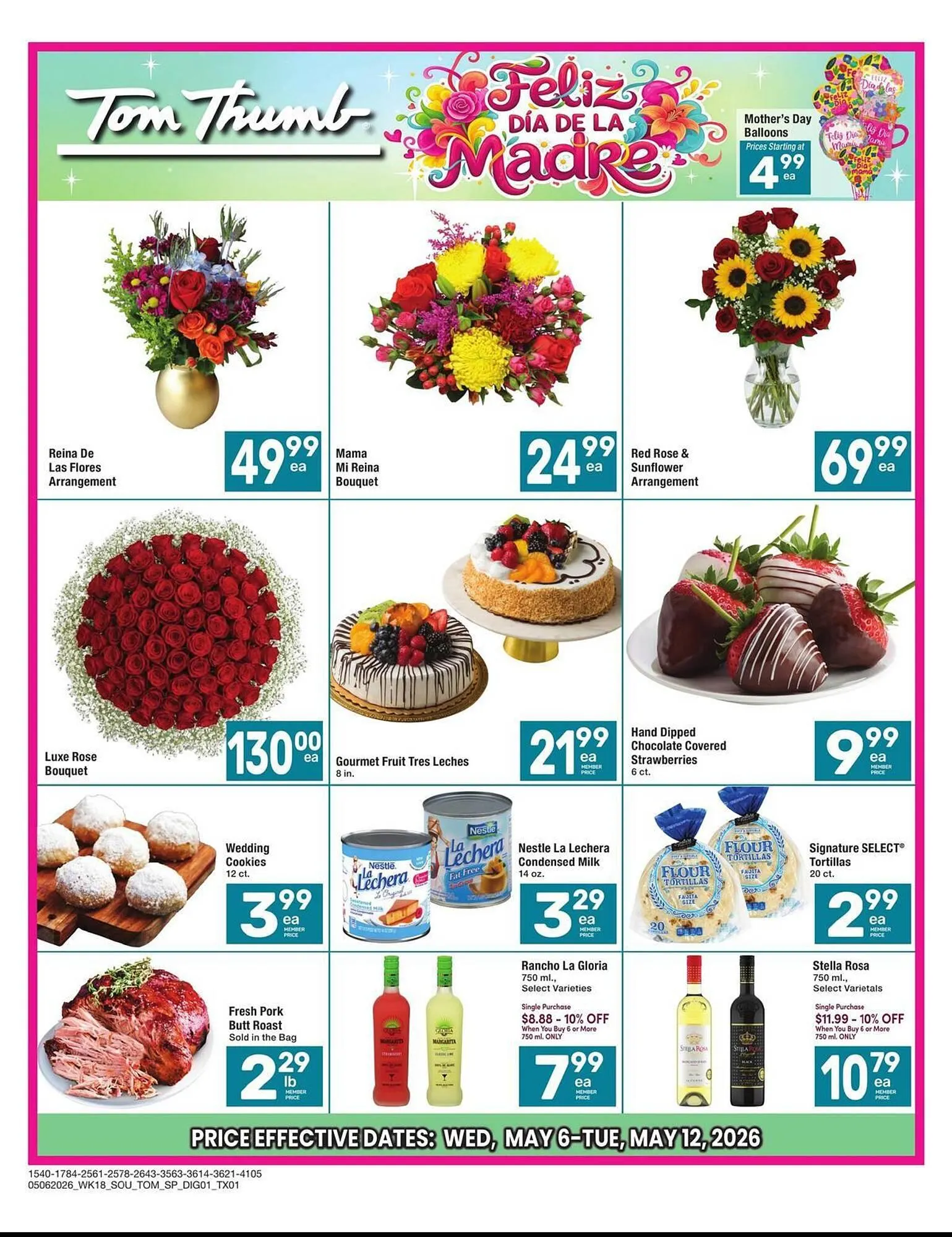 Weekly ad Tom Thumb weekly ad from May 6 to May 12 2026 - Page 1
