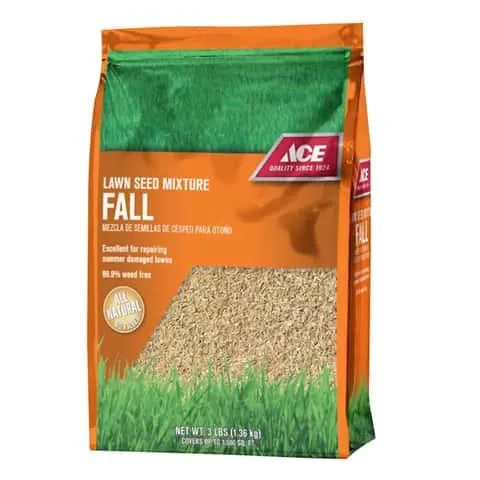 Ace Fall Mixed Partial Shade/Sun Grass Seed 3 lb